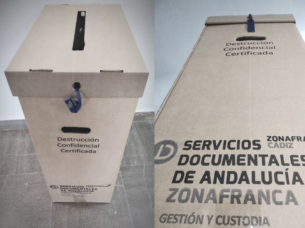 destrucción de documentos con certificado y confidencial